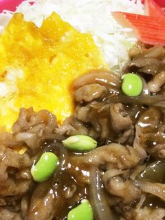 男子弁当♪生姜焼き丼!!-レシピのメイン写真