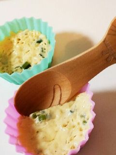 【離乳食後期】レンジde簡単☆茶碗蒸し-レシピのメイン写真