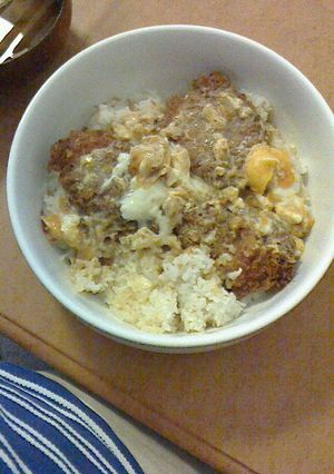 レンジで手抜きカツ丼-レシピのメイン写真