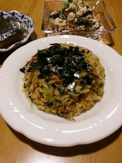 炊込ご飯で簡単リメイク炒飯-レシピのメイン写真