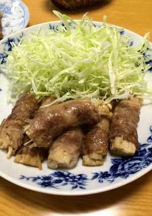 えのき豚肉巻き塩麹しょうゆ味-レシピのメイン写真