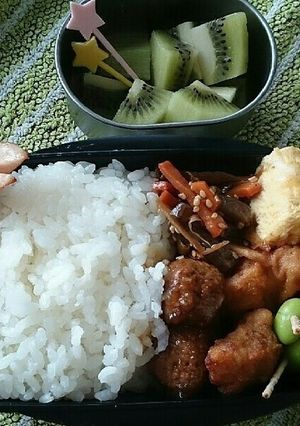 9/3☆まさに！茶色弁当-レシピのメイン写真