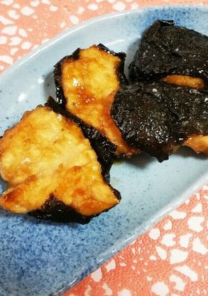 鶏むね肉の磯辺焼き-レシピのメイン写真