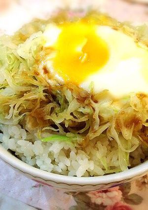 簡単超美味しい！キャベツ玉子丼☆-レシピのメイン写真