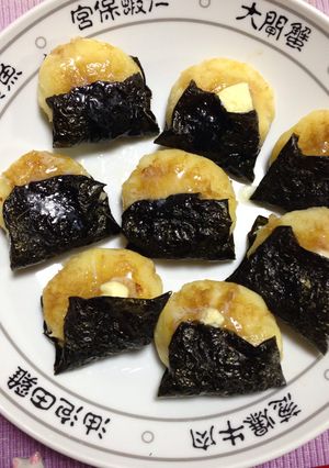 じゃが餅の磯辺焼き-レシピのメイン写真
