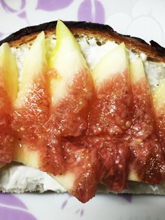 いちじくとクリームチーズのトースト-レシピのメイン写真