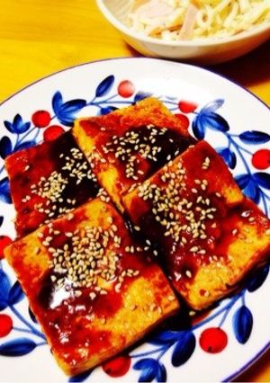 五平餅風豆腐♡-レシピのメイン写真