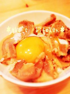 生姜でポカポカな豚丼-レシピのメイン写真