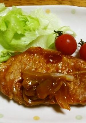 豚肉ソテーのケチャップソース-レシピのメイン写真