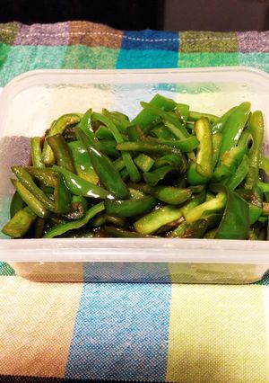 ピーマン お弁当用-レシピのメイン写真