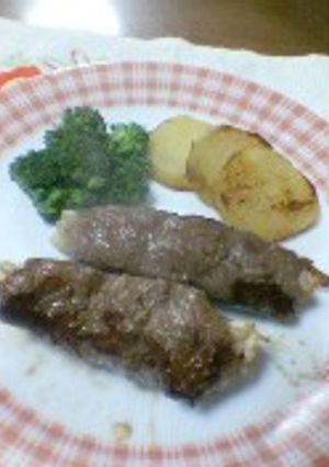 キャベツの牛ロール焼き-レシピのメイン写真