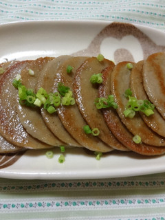 黒はんぺんのバター焼き-レシピのメイン写真