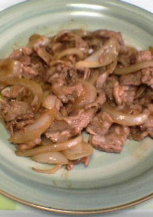 豚肉とたまねぎのブイヨンペースト炒め-レシピのメイン写真