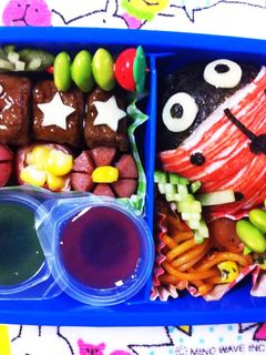 虫さんのキャラ弁☆-レシピのメイン写真