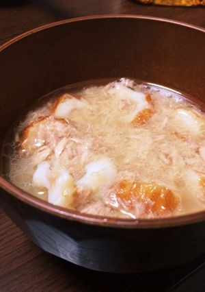 簡単すぎるツナとちくわの和風スープ-レシピのメイン写真