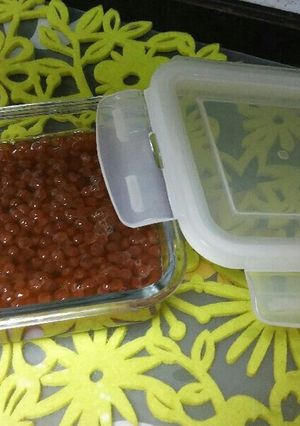 生鮭子からの手作り~いくら~醤油漬け-レシピのメイン写真