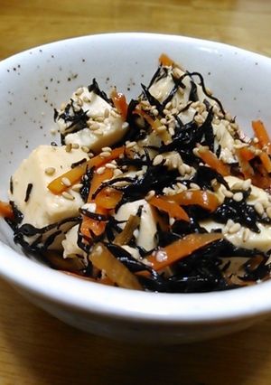 ひじき豆腐-レシピのメイン写真