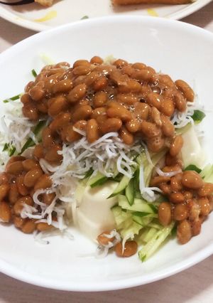 ダイエット食！納豆冷奴♡-レシピのメイン写真