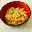 アボカドの炊き込みご飯♪