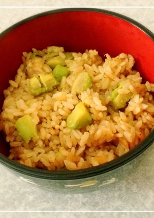 アボカドの炊き込みご飯♪-レシピのメイン写真