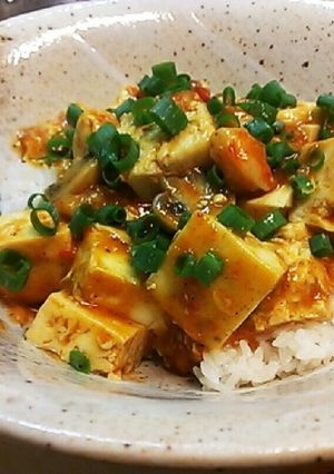 トムヤム麻婆丼&トムヤム麻婆豆腐。激辛！-レシピのメイン写真