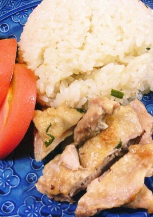 炊飯器で♪ 中華風チキンライス-レシピのメイン写真