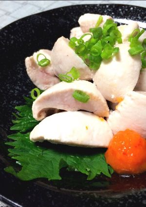 *鮭の白子もみじポン酢*-レシピのメイン写真