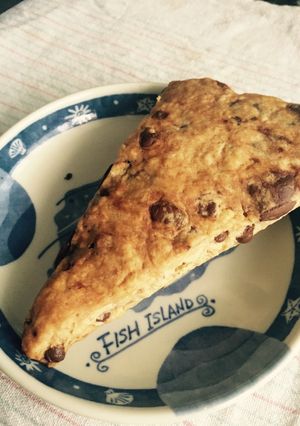 外はザクザク中はしっとりチョコスコーン-レシピのメイン写真