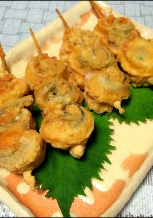 ＊白身魚のカリふわ串唐揚げ＊-レシピのメイン写真