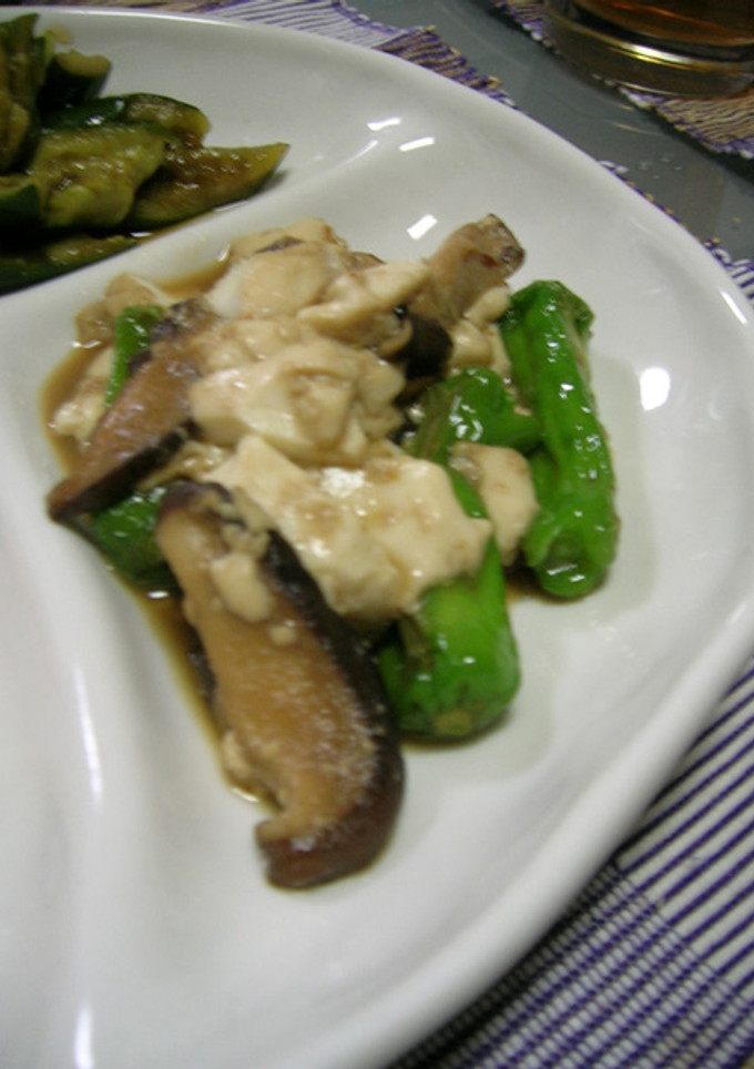 豆腐とししとう炒めたの★-レシピのメイン写真