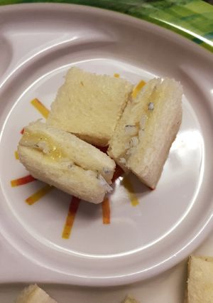 手づかみ離乳食☆サンドイッチ-レシピのメイン写真