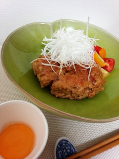 つくねバーグ-レシピのメイン写真