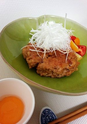 つくねバーグ-レシピのメイン写真
