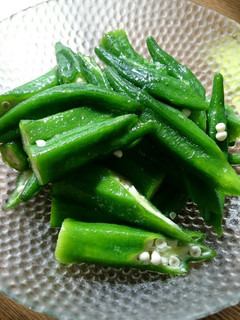 ねばねば!オクラの茹でかた-レシピのメイン写真