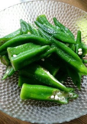 ねばねば！オクラの茹でかた-レシピのメイン写真