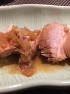 煮豚 〜 ネギソースで-レシピのメイン写真