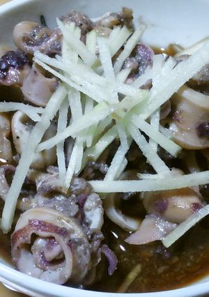 ヒイカの沖漬け煮-レシピのメイン写真