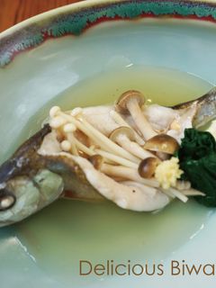 ハスのきのこ蒸し-レシピのメイン写真