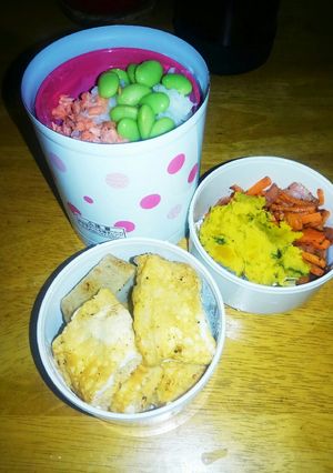 早朝弁当です-レシピのメイン写真