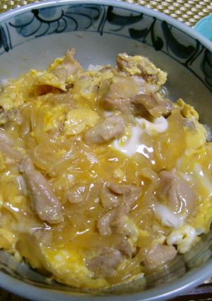 ★簡単！麺つゆだけで美味しい＊親子丼*♪-レシピのメイン写真