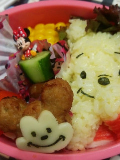 キャラ弁 ディズニー くまのプーさん-レシピのメイン写真