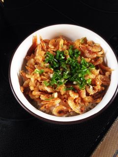 なんちゃって海老のかき揚げ天丼-レシピのメイン写真