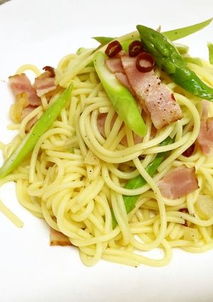 低糖質　糖質0麺 de ペペロンチーノ☆-レシピのメイン写真