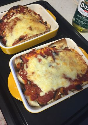 ピリ辛トマトソースのチキンタコス-レシピのメイン写真