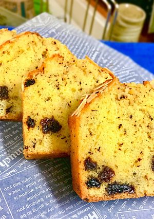 レーズンと紅茶のパウンドケーキ-レシピのメイン写真