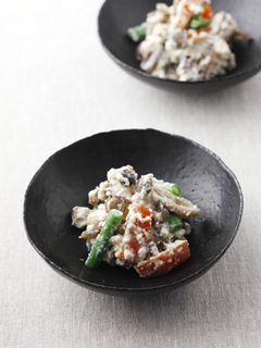 野菜とこんにゃくの白あえ-レシピのメイン写真