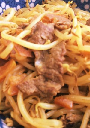 ヘルシー☆カレー味もやし炒め-レシピのメイン写真