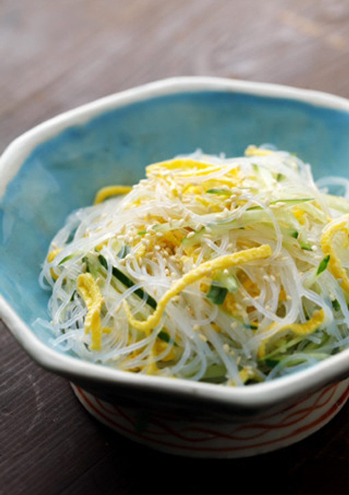 はるさめと錦糸卵の酢の物-レシピのメイン写真