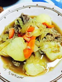 めんつゆで簡単☆肉じゃが-レシピのメイン写真