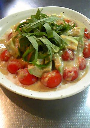 胡麻味噌マヨダレde豆腐アボカド丼-レシピのメイン写真